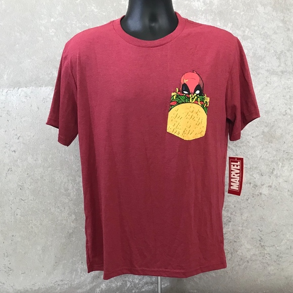 MARVELS DEADPOOL GRAPHIC T-SHIRT - Picture 1 of 8